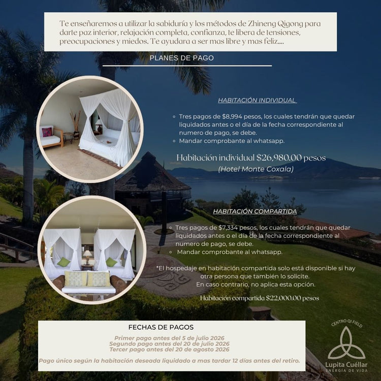 RETIRO ZHINENG QI GONG -LAGO DE CHAPALA 2026 - HAB IND